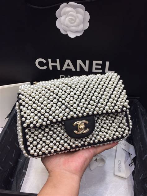 Chanel pearl bag price